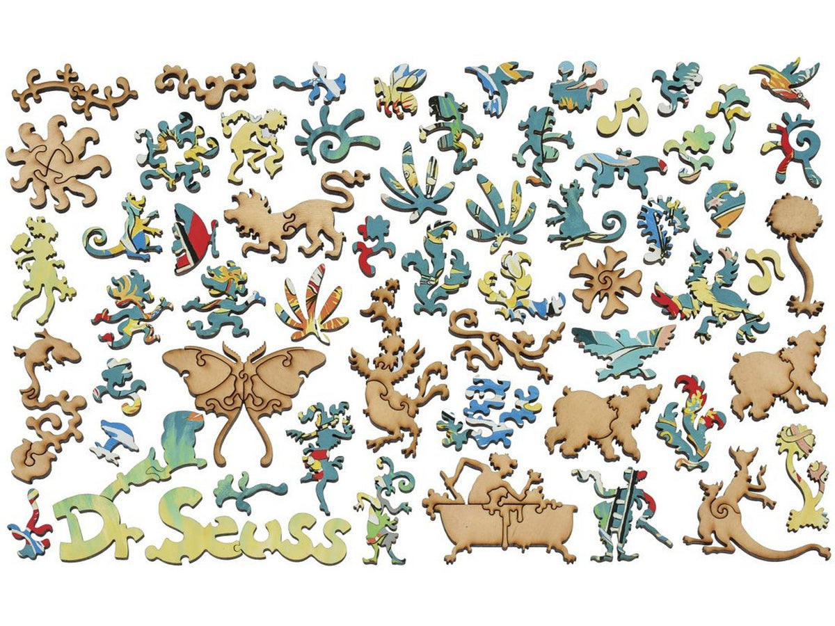 The whimsies that can be found in the puzzle, A Plethora of Flowers.