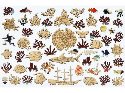 The whimsies that can be found in the puzzle, Australia.