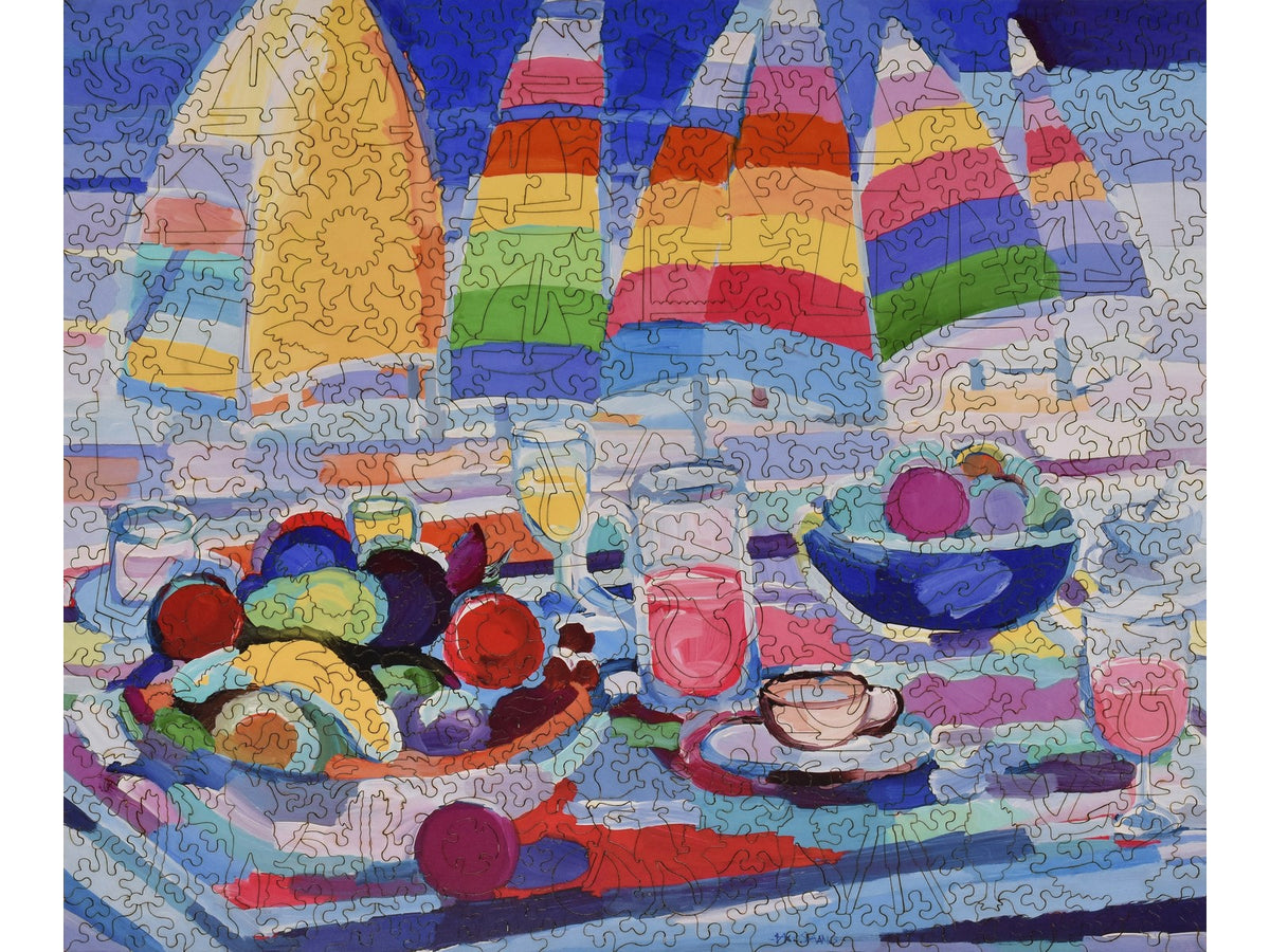 The front of the puzzle, Beachside Palette.