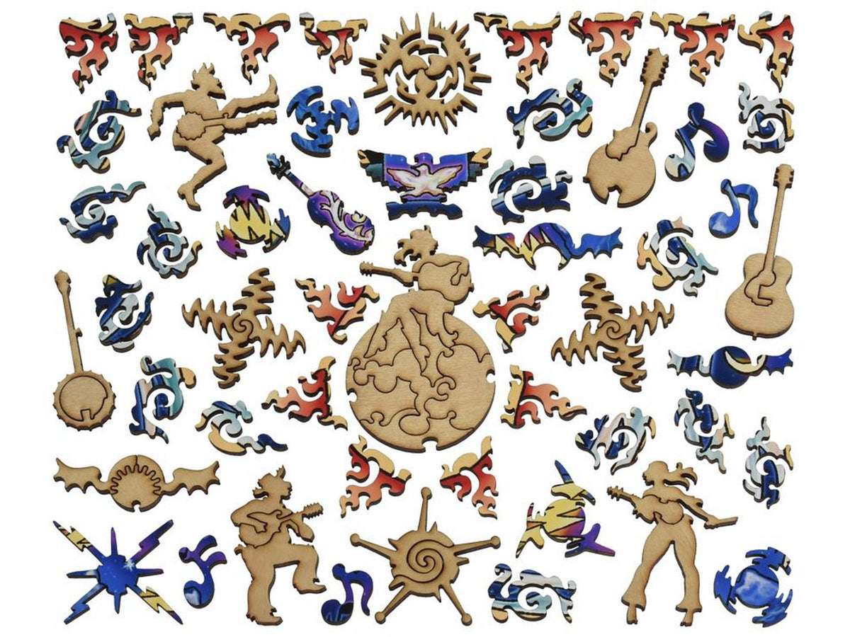 The whimsies that can be found in the puzzle, Big Twang.