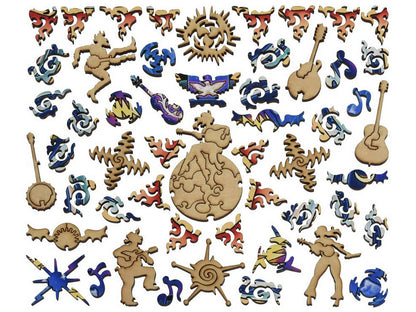 The whimsies that can be found in the puzzle, Big Twang.