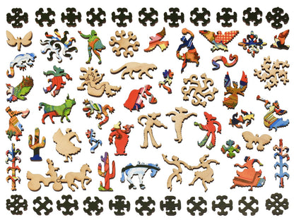 The whimsies that can be found in the puzzle, Centenario.