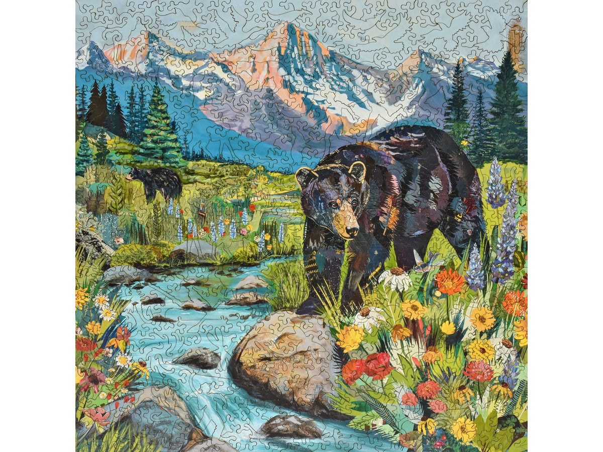 The front of the puzzle, Distracted.