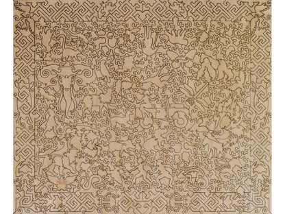 The back of the puzzle, Ethiopian Fauna.