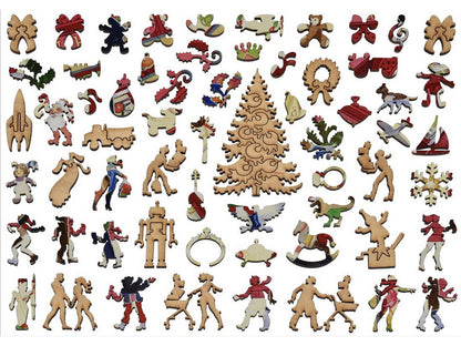 The whimsies that can be found in the puzzle, Hilltop Toys and Games.