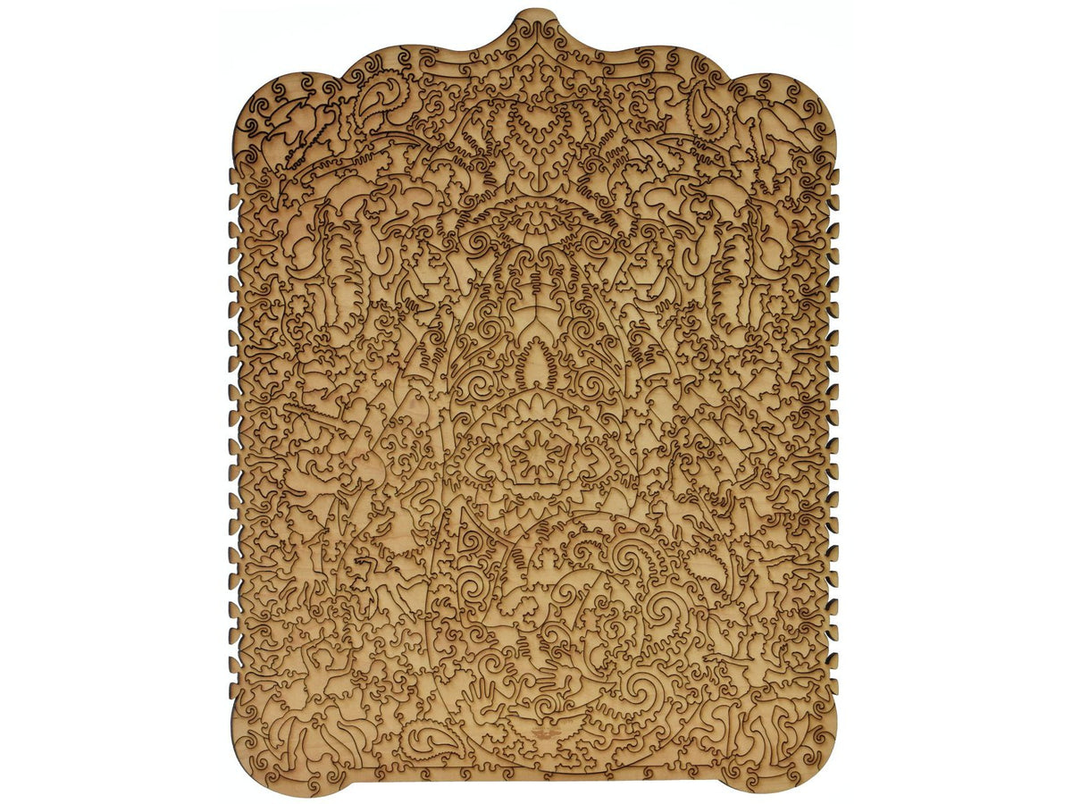 The back of the puzzle, Holi Raja.