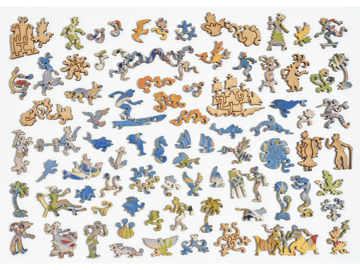 The whimsies that can be found in the puzzle, I Dreamed I was a Doorman at the Hotel Del Coronado.