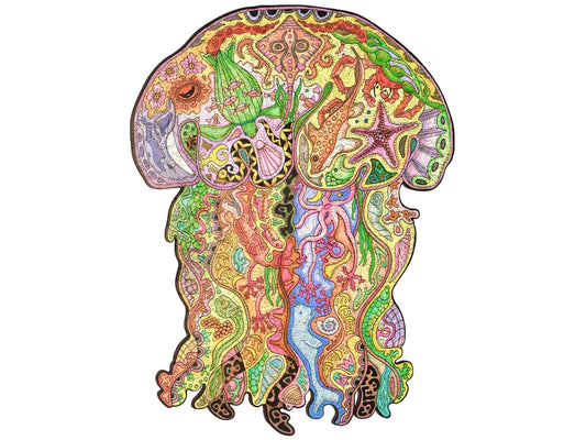 The front of the puzzle, Jellyfish.