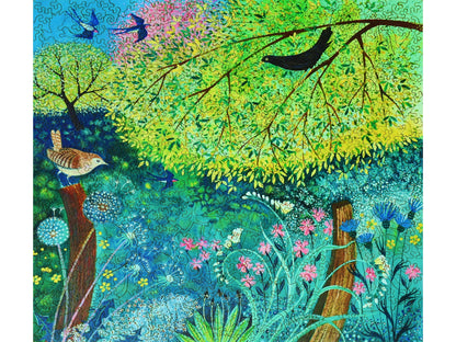 The front of the puzzle, Jenny's Garden.