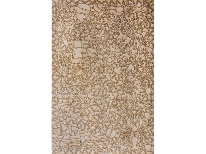 The back of the puzzle, New England United Airlines.