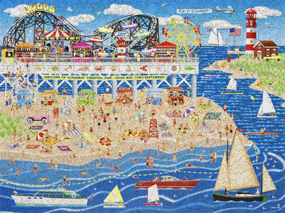 The front of the puzzle, Oceanbay Carnival Pier.
