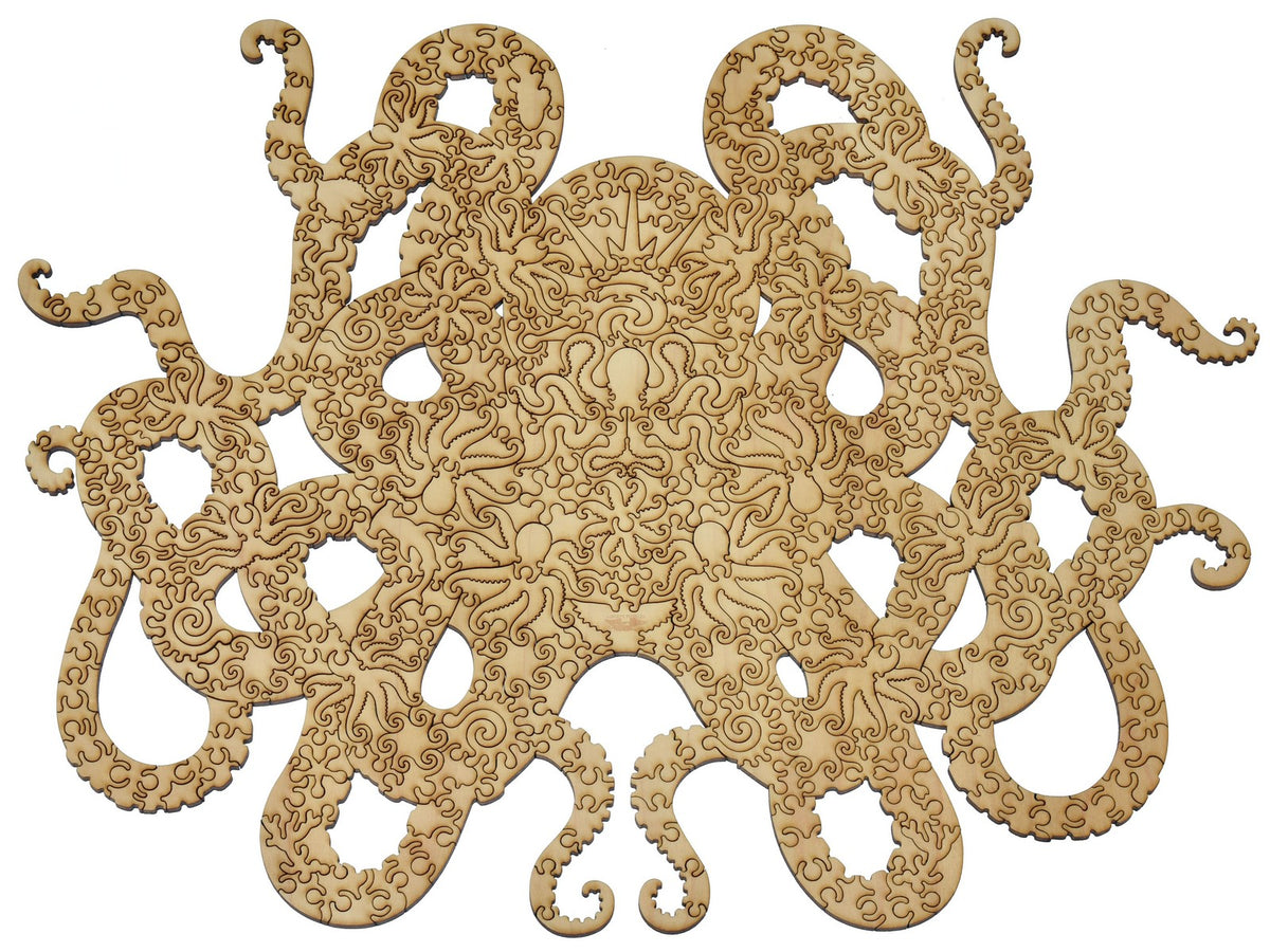 The back of the puzzle, Octopus.