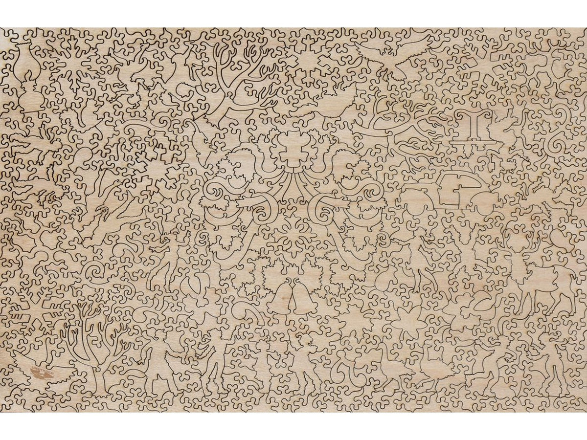 The back of the puzzle, Starry River.