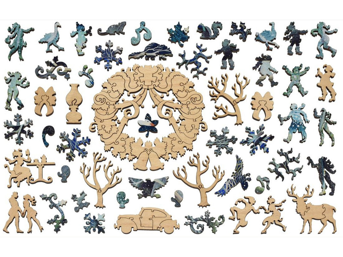 The whimsies that can be found in the puzzle, Starry River.