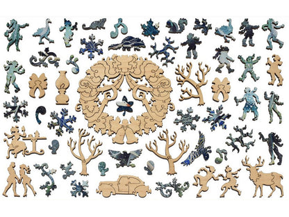 The whimsies that can be found in the puzzle, Starry River.