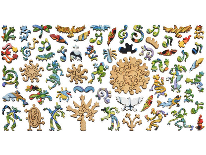 The whimsies that can be found in the puzzle, Sugar Skull.