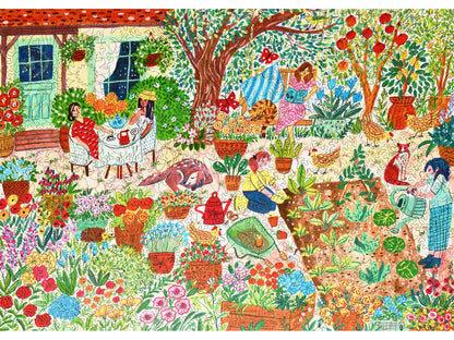 The front of the puzzle, Summer Dreams.