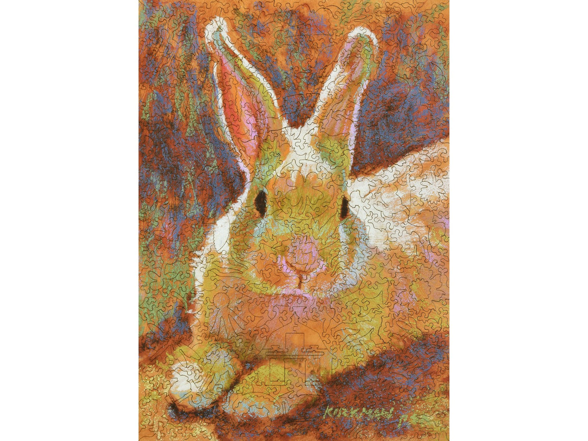 The front of the puzzle, Sunny Bun.