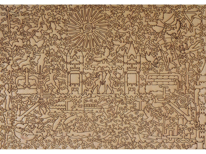 The back of the puzzle, Sunset: Pool of London.