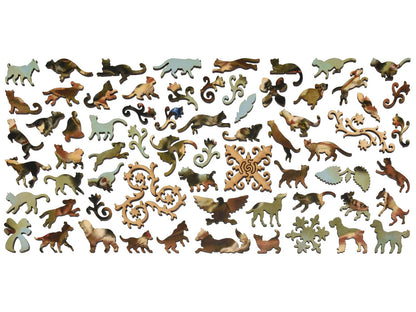 The whimsies that can be found in the puzzle Tug of War.
