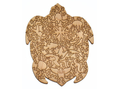 The back of the puzzle, Sea Turtle round.