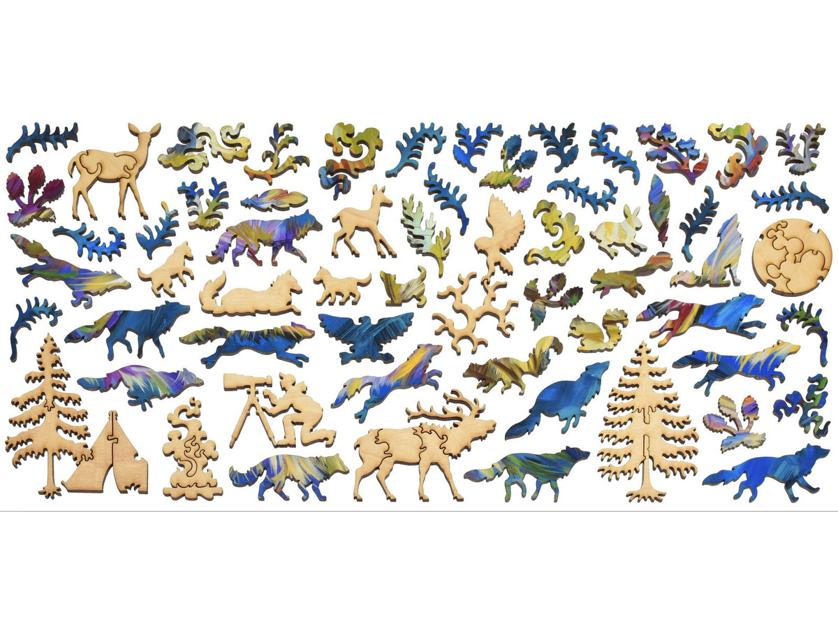 The whimsies that can be found in the puzzle, Wild in Spirit.
