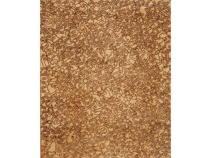 The back of the puzzle, Arabesque.
