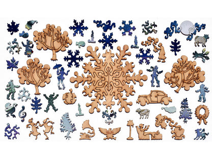The whimsies that can be found in the puzzle, First Sprinkling.