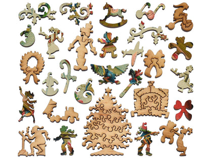 The whimsies that can be found in the puzzle, Working Late.