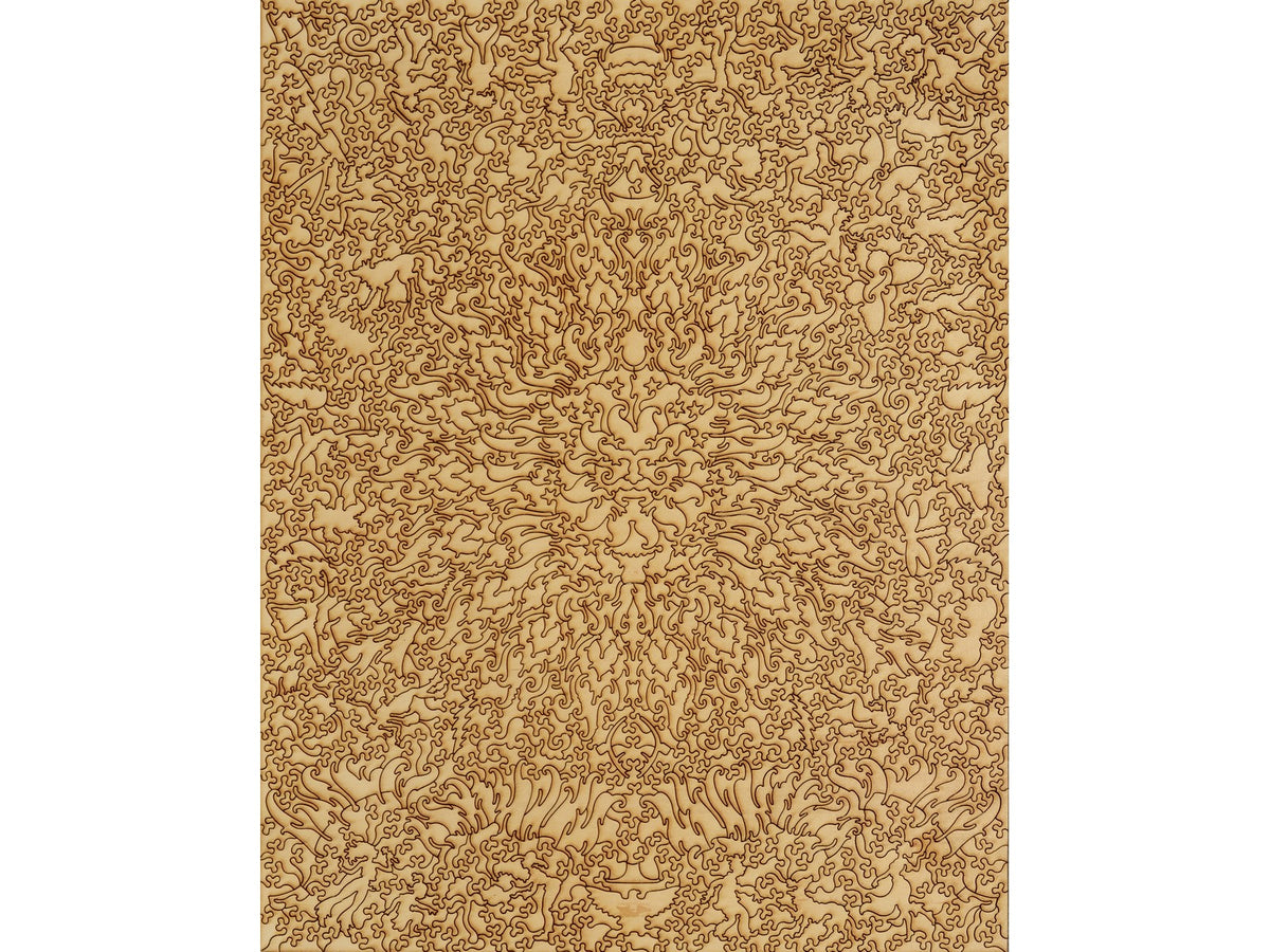 The back of the puzzle, Sunshine Daydream.